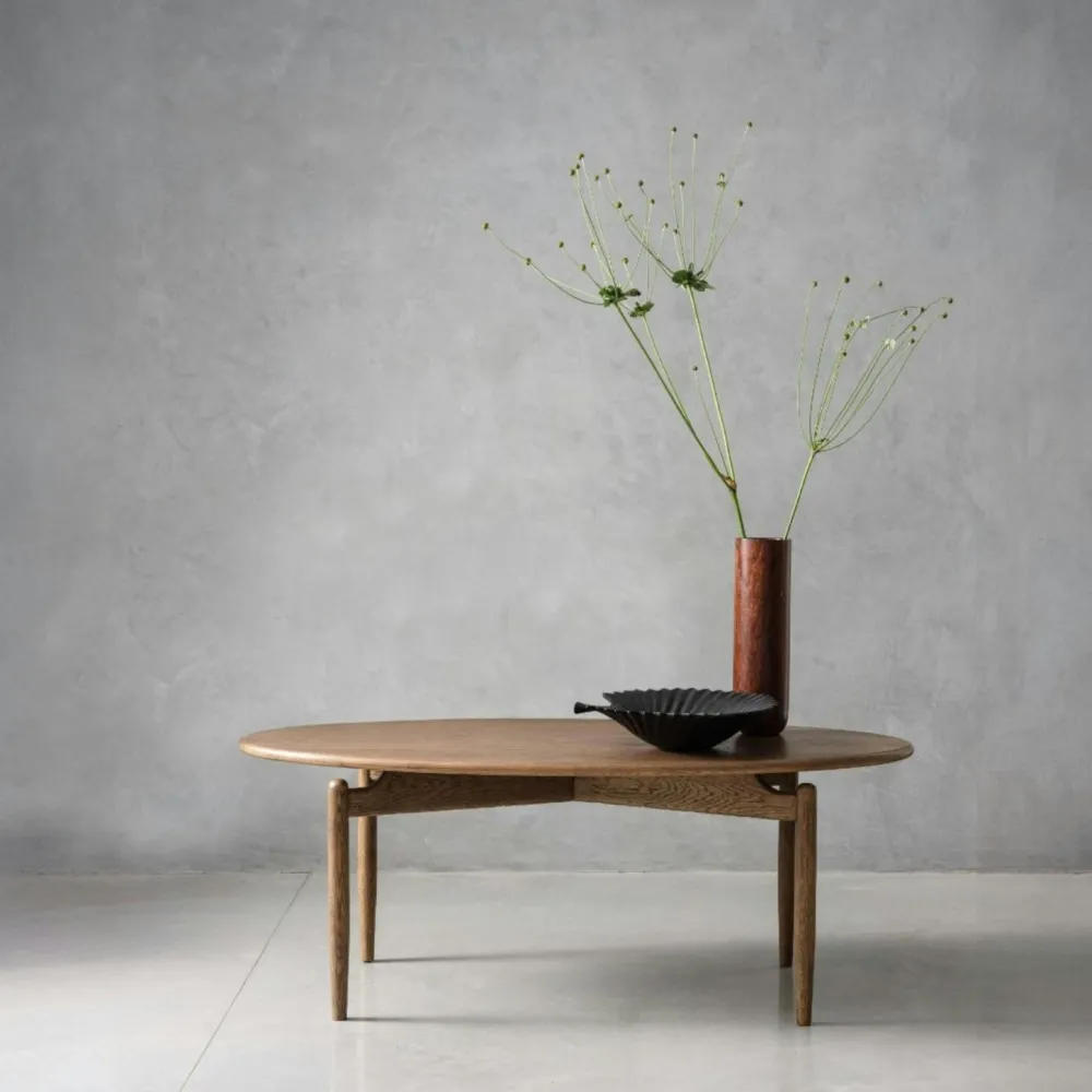 Sellettes En Métal|Tables Basses Gigognes|RALF Table basse design organique grise (2 pièces)