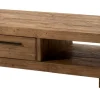 Tables Basses Scandinaves|Tables Basses À Tiroirs|KERALA Table basse en teck recyclé naturel
