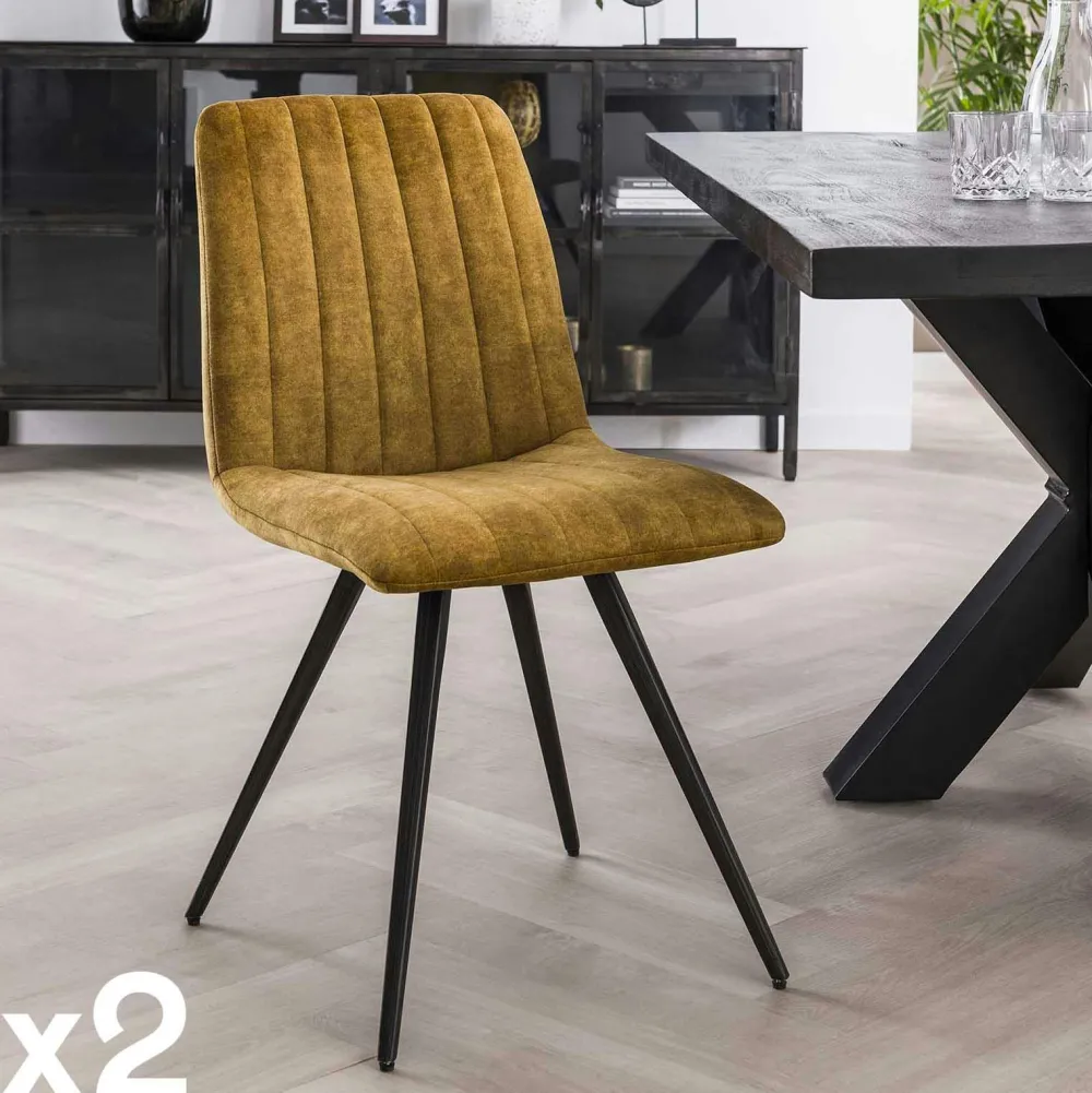 Tables Basses Gigognes|CREEK Table basse gigogne à bords hauts en bois de manguier (lot de 2)