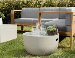 Tables Basses De Jardin|HERCULE Table basse jardin avec rangement