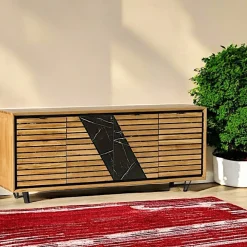 Tables D'Appoint Rondes|Sellettes Rondes|LOMBARDIE Table basse pivotante en céramique bronze