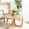 Tables Basses Design|Tables Basses Rondes|AMSTERDAM Table basse ronde design couleur bois naturel