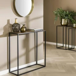 Tables Basses Rondes|Tables Basses Design|ZALA Table basse ronde dorée