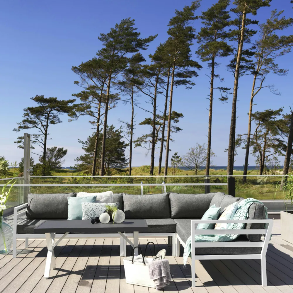 Tables À Manger Rectangulaires|Tables À Manger En Céramique|COLISEE Table céramique effet travertin texturé - 215 cm