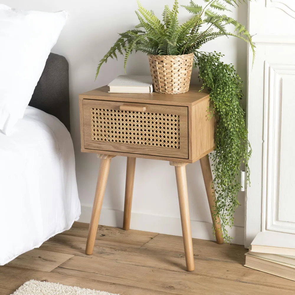 Univers Déco·Maison De Campagne|Tables De Chevet Scandinaves|LIMA Table de chevet en bois de sapin 1 tiroir