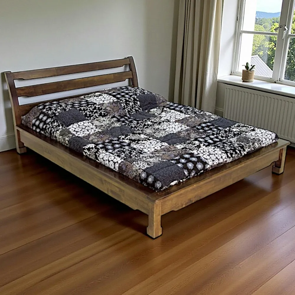 Bouts De Canapé En Bois|Maori Table de chevet hévéa 60x50x51cm