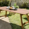 Tables De Jardin|BAHIA Table de jardin 10 personnes acacia 220x90