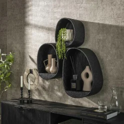 Tables Basses Gigognes|RALF Table de salon organique avec plateau forme poire (lot de 2)