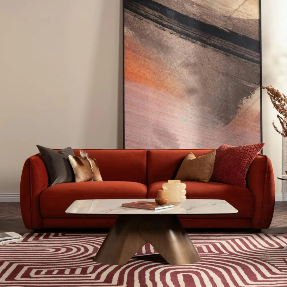 Tables À Manger Rectangulaires|Tables À Manger En Céramique|SEMPIONE Table en céramique blanche 180-240 cm