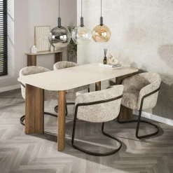 Tables À Manger En Céramique|ASCOLI Table en céramique design 180 cm