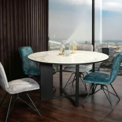 Tables À Manger Rectangulaires|Tables À Manger En Céramique|FLORENCE Table en céramique grise 240 cm