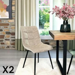 Tables À Manger Rectangulaires|Tables À Manger En Bois|Melbourne Table extensible 175/275 acacia bords irréguliers