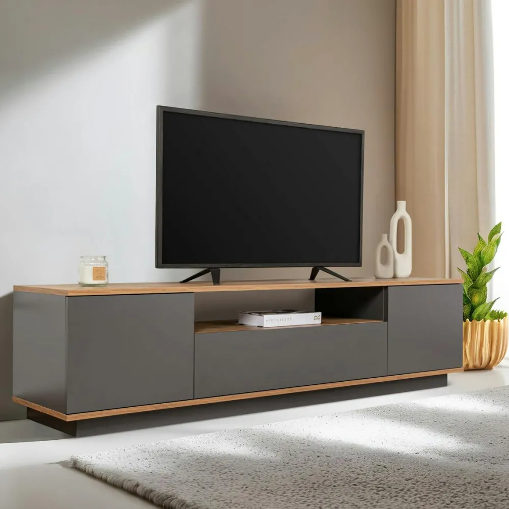 Tables À Manger Rectangulaires|Tables À Manger En Chêne|ETNA Table extensible en chêne huilé bords naturels 180 x 90 cm