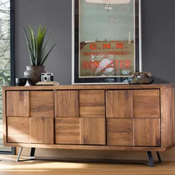 Tables Basses Gigognes|NOVA Table gigogne noir et or (lot de 2 pièces)