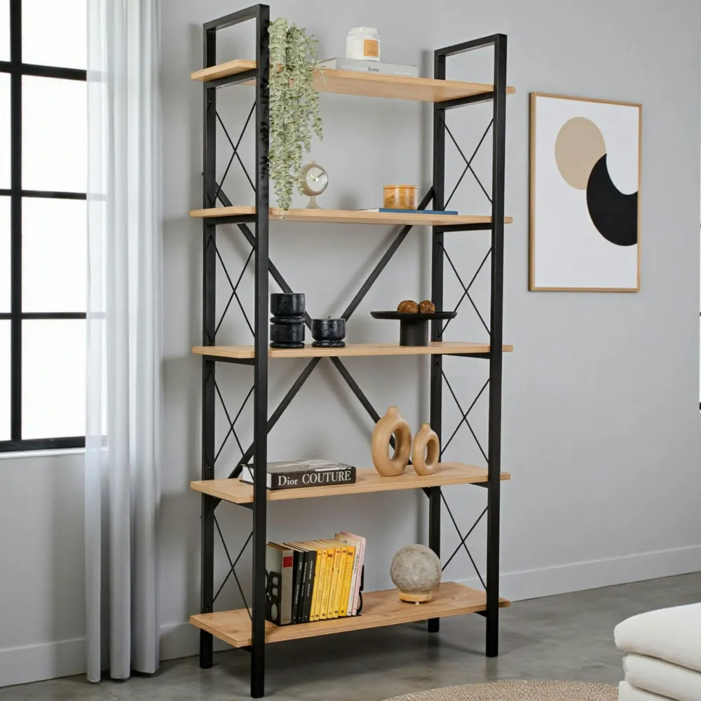 Tables Basses Gigognes|JENA Table gigogne rectangulaire effet noyer (lot de 3)