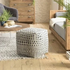 Tables Basses Gigognes| Table gigogne ronde en métal doré (lot de 2)