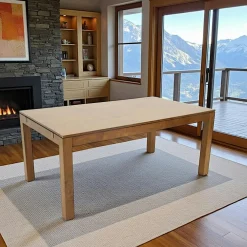 Tables À Manger Extensibles|Tables À Manger En Bois|Helena Table repas extensible hévéa 180/260cm