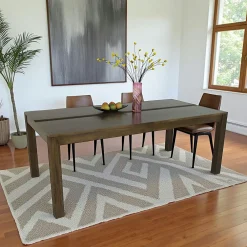 Tables À Manger En Bois|Tables À Manger Rectangulaires|Gala Table repas hévéa 200x100cm