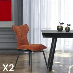 Univers Déco·Design Contemporain|Tables À Manger Rectangulaires|OTTAWA Table ronde extensible en céramique noire 135 cm