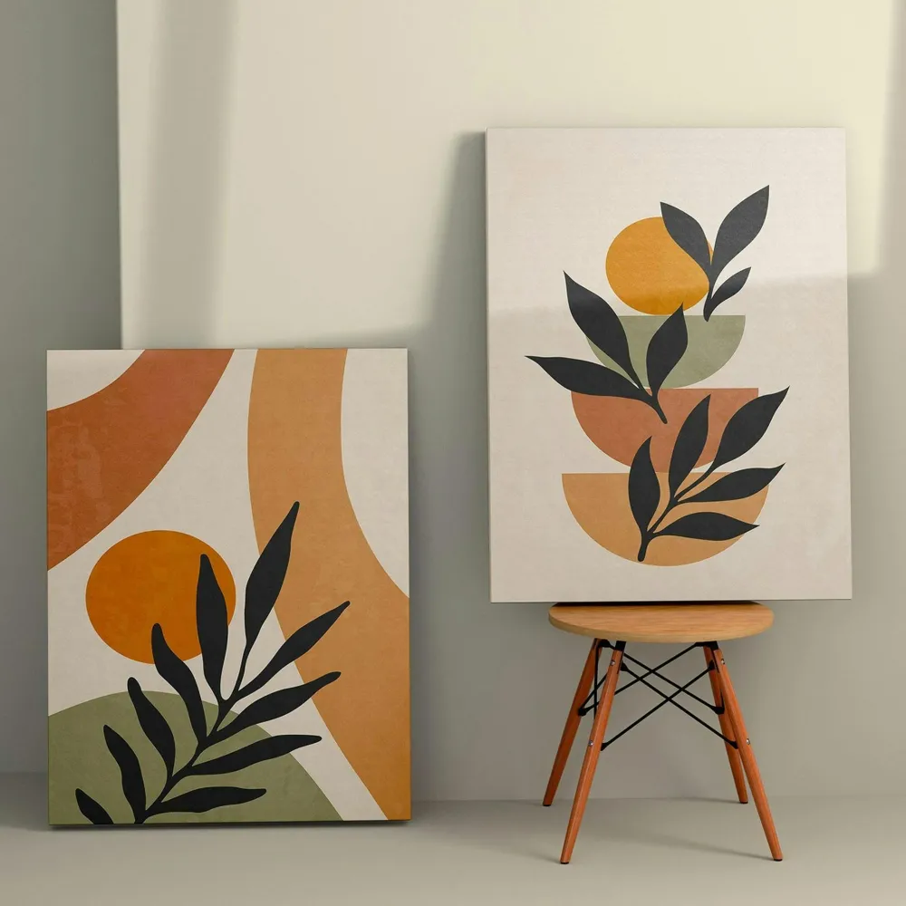 Tableaux / Toiles| Tableau abstrait coloré – peinture moderne sur toile