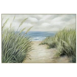 Tableaux / Toiles| Tableau chemin de bord de mer 120x80 cm