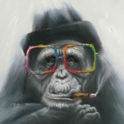 Tableaux / Toiles| Tableau de cheval multicolore