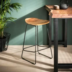 Meubles De Salon·Poufs|TIM Tabouret pouf rond tissu gris pieds dorés (lot de 2)