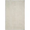 Tapis|Textile·Tapis|ISTANBUL Tapis beige – motif art déco en relief, 120x180 cm