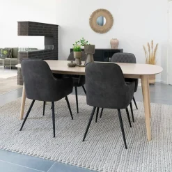 Tapis|Textile·Tapis|FEZ Tapis écru en laine tressée main 160x230 cm