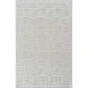 Tapis|Textile·Tapis|ISTANBUL Tapis de salon gris – motif carré, 120x180 cm