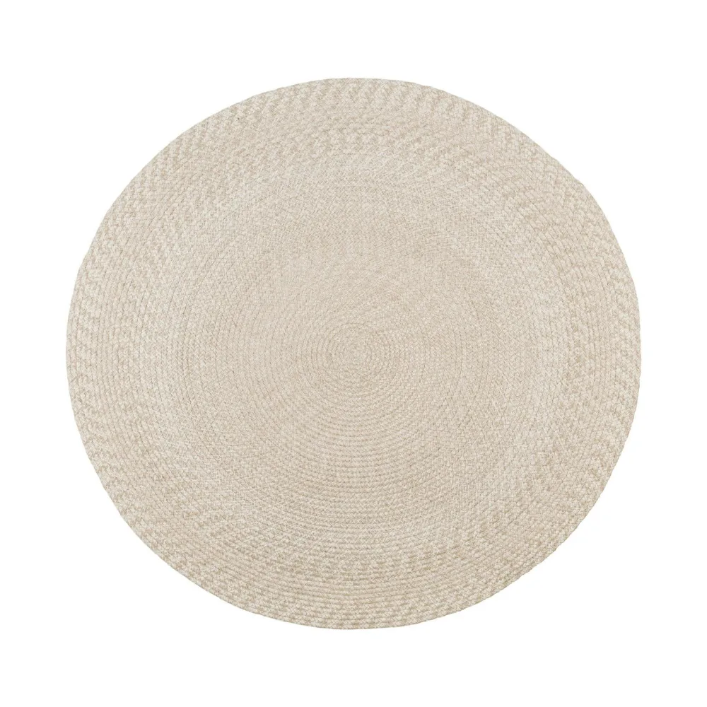 Tapis|Textile·Tapis|MENDOZA Tapis d'extérieur en plastique recyclé - teinte sable