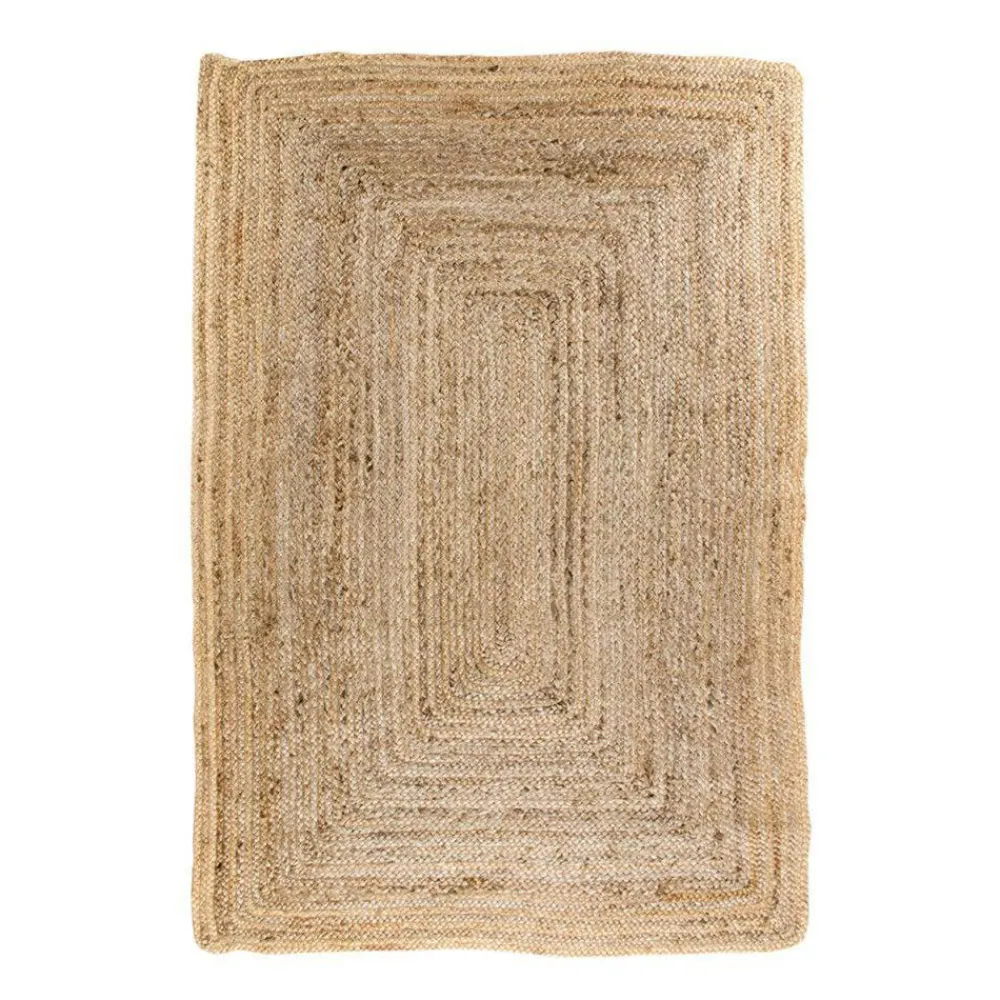 Tapis|Textile·Tapis|FEZ Tapis en jute tressée 180 cm - format rectangulaire, esprit bohème