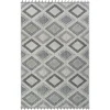 Tapis|Textile·Tapis|ISTANBUL Tapis gris contrasté – losanges, 120x180 cm