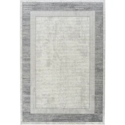 Tapis|Textile·Tapis|ISTANBUL Tapis gris motifs géométriques – 120x180 cm