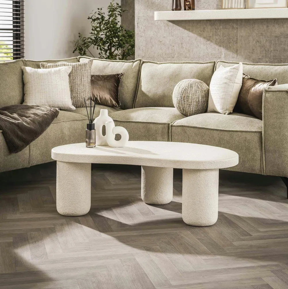 Tapis|Textile·Tapis| Tapis rectangulaire 160 x 230 cm laine tissée marron chiné