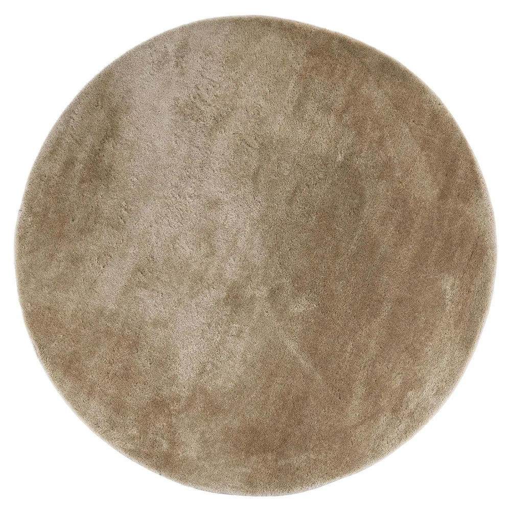 Tapis|Textile·Tapis|FEZ Tapis rond beige sable ø160 cm