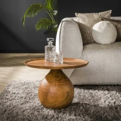 Tapis|Textile·Tapis|FEZ Tapis rond en jute tressée Ø150 cm - style bohème et nature