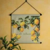 Tableaux / Toiles| Toile kakemono citrons 50x50 cm