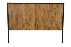 Têtes De Lit En Bois|Têtes De Lit Industrielles|Loft / Loft Colors Tête de Lit en Hévéa recyclé naturel et métal 165x120cm LOFT