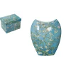 Vases| Vase bleu Amandier en fleurs Van Gogh H25 cm