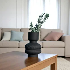 Vases| Vase décoratif en céramique motif visage